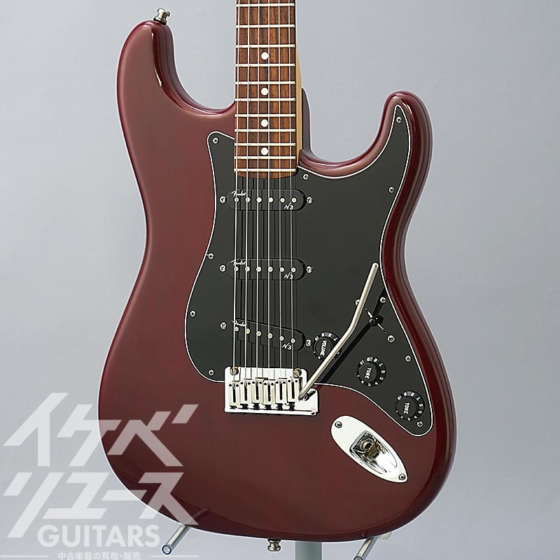 Fender USA American Deluxe Stratocaster N3 ASH (Wine Transparent)の画像